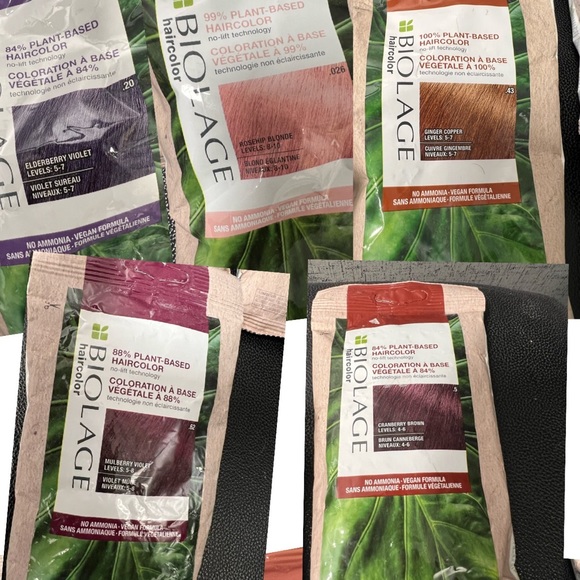 Biolage plant-based haircolor ALL NEW & 14 colors to choose from! Rare - Picture 6 of 16